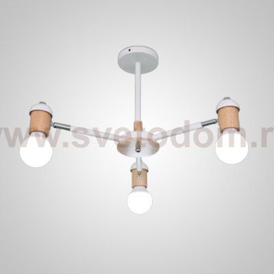 Люстра на штанге MERE D55 White ImperiumLoft 101789-26