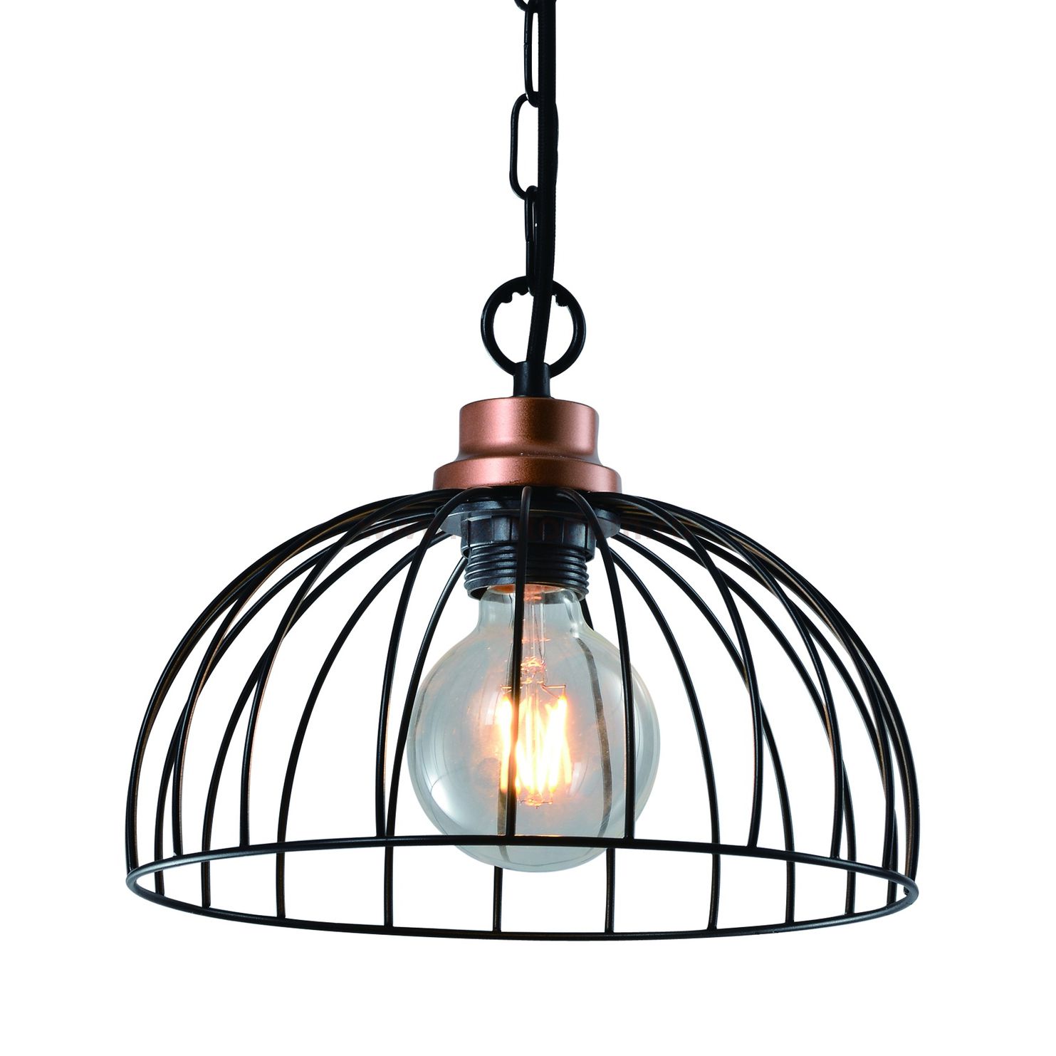 Светильник подвесной (подвес) Rivoli Agarola 1018-106 1 х Е27 40 Вт лофт - кантри