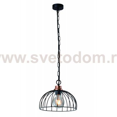 Светильник подвесной (подвес) Rivoli Agarola 1018-106 1 х Е27 40 Вт лофт - кантри