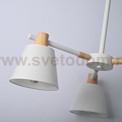 Потолочная люстра на штанге NATURA A WHITE 3 ImperiumLoft 101826-26