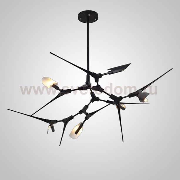 Дизайнерская люстра SPIKE AND THORN L6 ImperiumLoft 101831-26