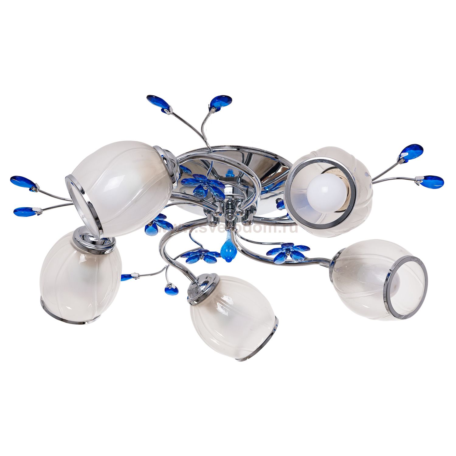 Потолочный светильник Экономсвет 1018/5 A CR WT