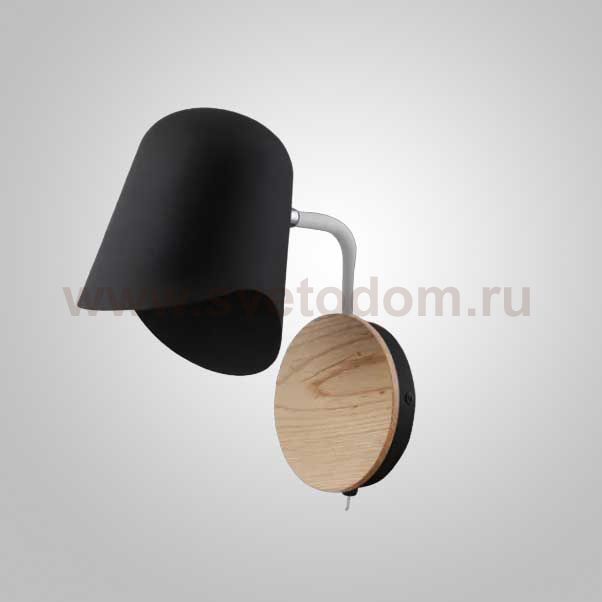 Настенный светильник  NOTCH WALL Black ImperiumLoft 101854-26