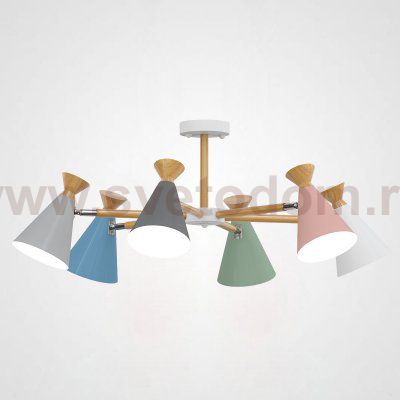 Люстра на штанге OLA D76.5 Multicolor ImperiumLoft 101862-26