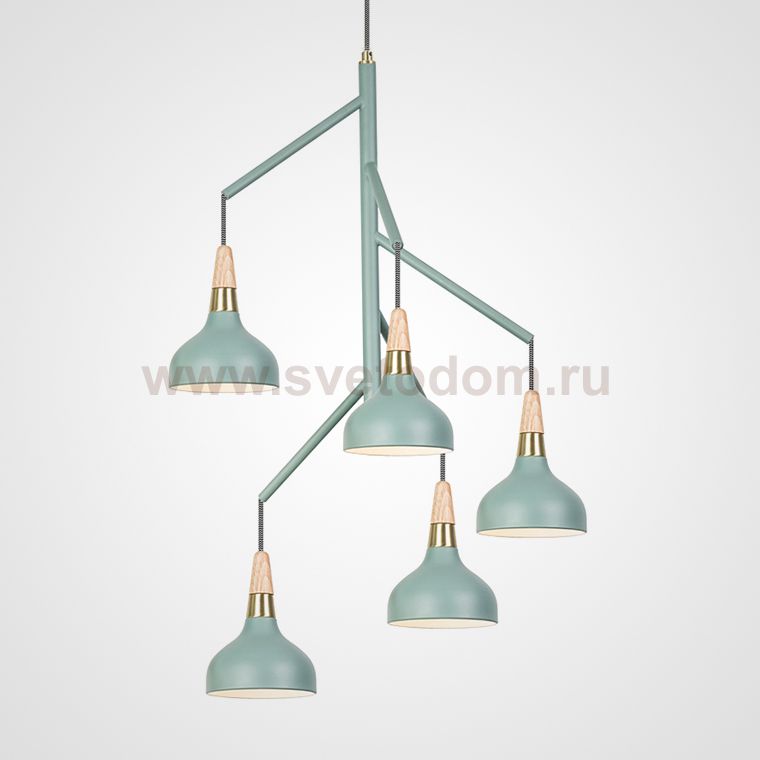 Люстра на штанге OPLAND CH D61 Blue ImperiumLoft 101870-26