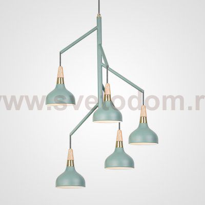 Люстра на штанге OPLAND CH D61 Blue ImperiumLoft 101870-26