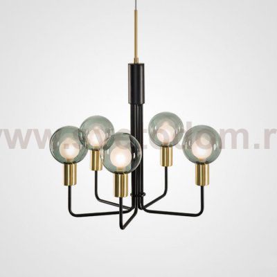 Подвесная люстра PEARL  L5 Grey ImperiumLoft 101899-26