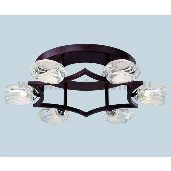 Люстра потолочная Favourite 1019-6U Coffee