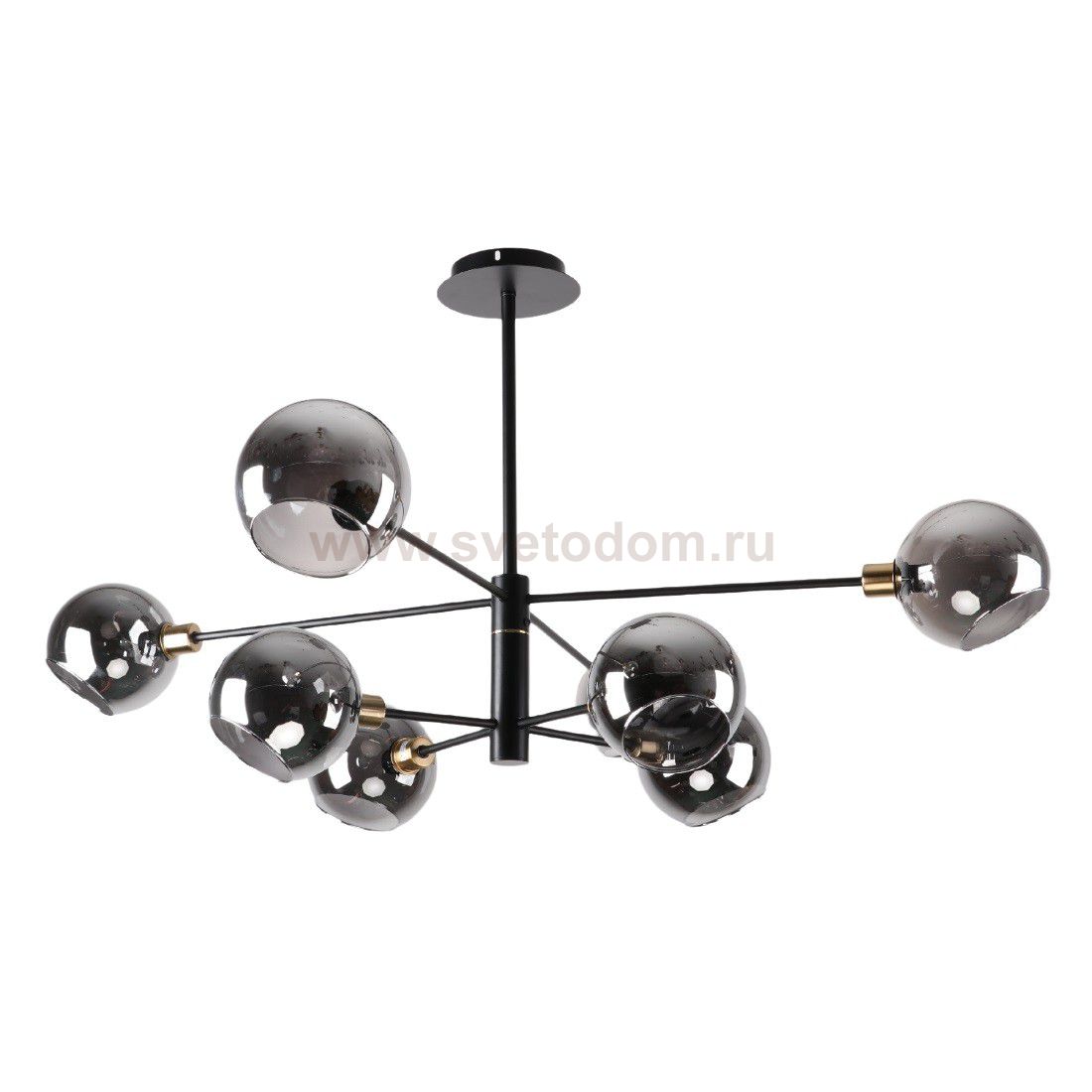 Светильник в стиле модерн 10195/8BK+FGD SM Экономсвет
