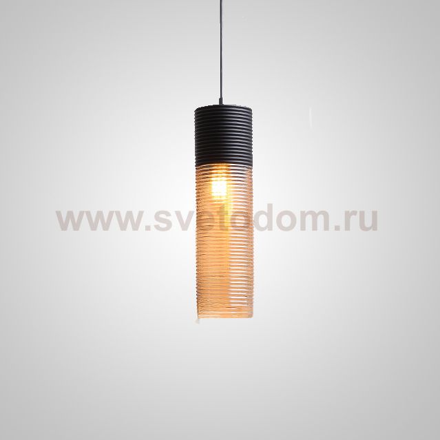 Подвесной светильник RENORD D10 black amber ImperiumLoft 101969-26