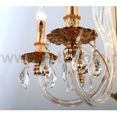 Люстра Rivoli Melanie 1020-206 6 х Е14 40 Вт хрусталь классика