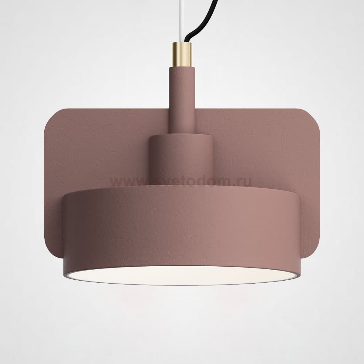 Подвесной бетонный светильник SKOVL A терракот ImperiumLoft 102054-26