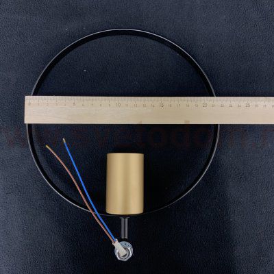 Светильник бра Лофт Экономсвет 10205/1wBK+GD