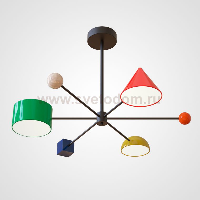 Люстра на штанге SPIL ImperiumLoft 102078-26