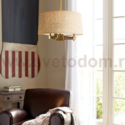 Люстра на штанге Jorgenson Beige ImperiumLoft 102090-26