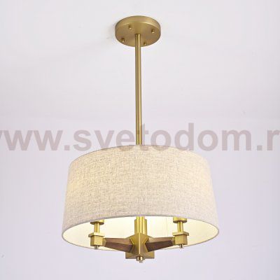 Люстра на штанге Jorgenson Beige ImperiumLoft 102090-26