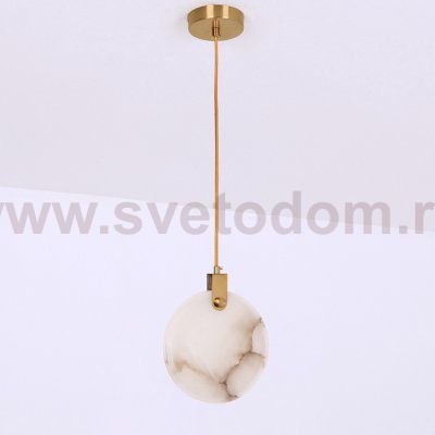 Подвесной светильник 10209P / 1 gold / white Delight Collection