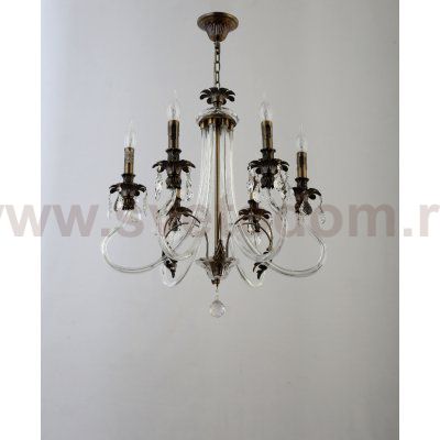 Люстра Rivoli Marlene 1021-206 6 х Е14 40 Вт хрусталь классика
