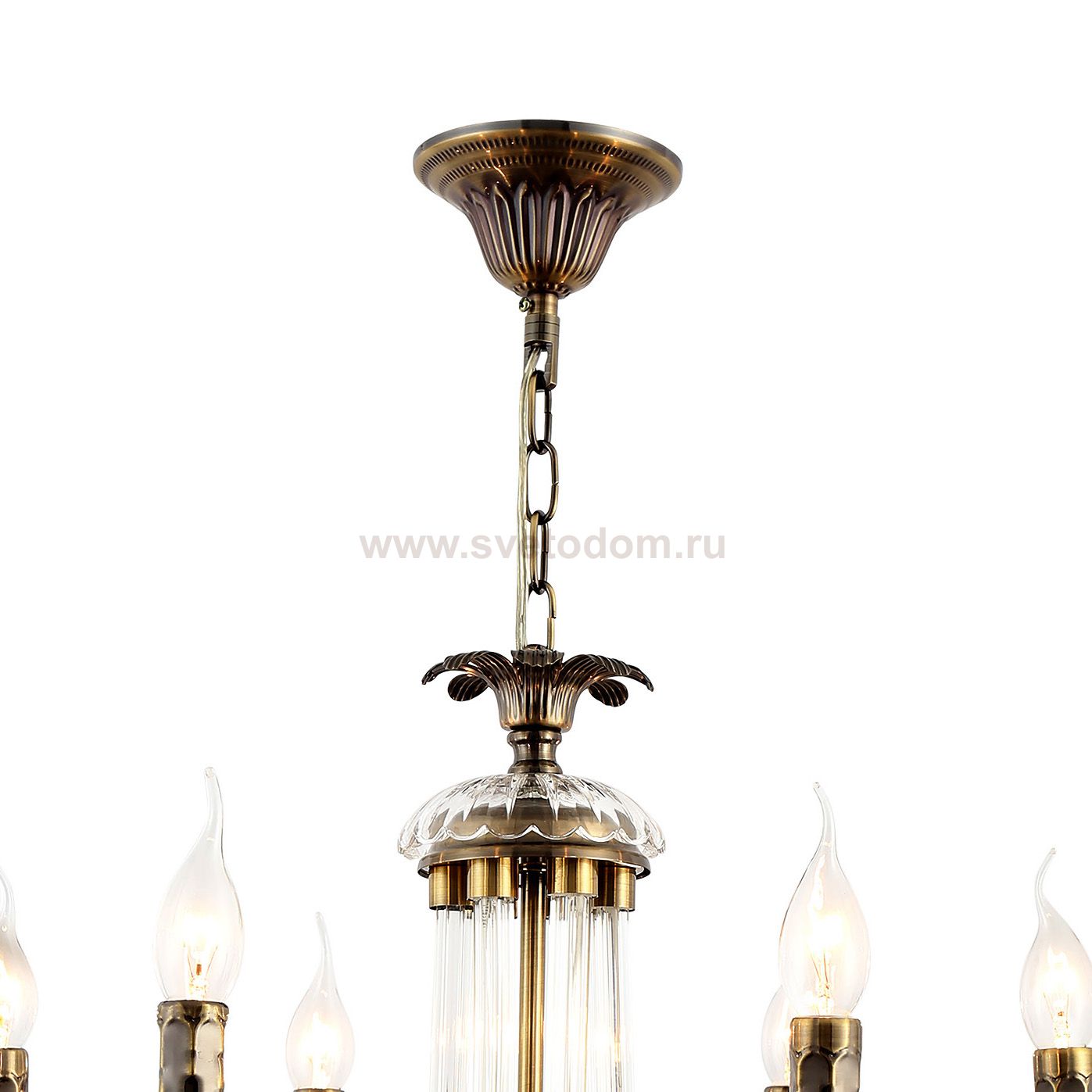 Люстра Rivoli Marlene 1021-206 6 х Е14 40 Вт хрусталь классика