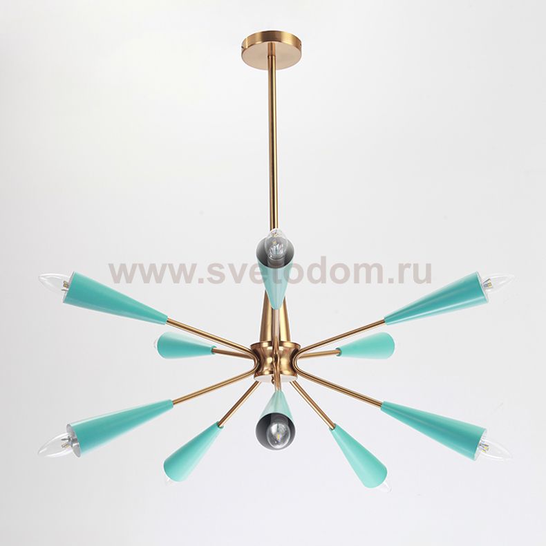 Подвесная люстра TURQUOISE ImperiumLoft 102159-26