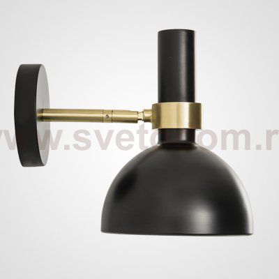 Настенный светильник LARRY Wall 1L Black ImperiumLoft 102175-26