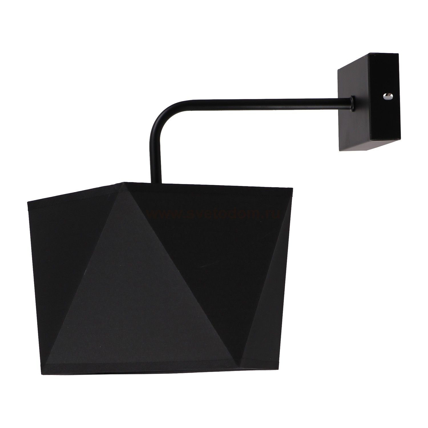 Светильник бра в стиле модерн 10218/1wBK BK Экономсвет