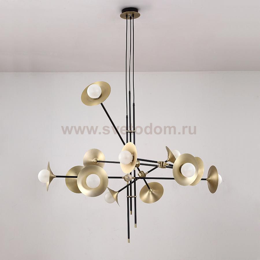 Подвесная люстра VERK 12 lamps ImperiumLoft 102188-26