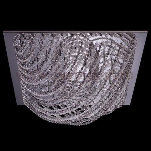 Люстра Eurosvet 102/18 хром/дымчатый