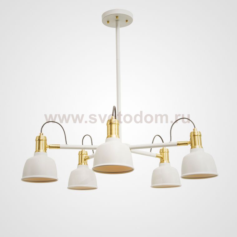 Люстра на штанге VINLAND CH D82 White ImperiumLoft 102196-26