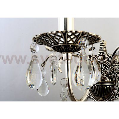 Бра светильник Rivoli Margareta 1022-401 настенный 1 х Е14 40 Вт хрусталь классика