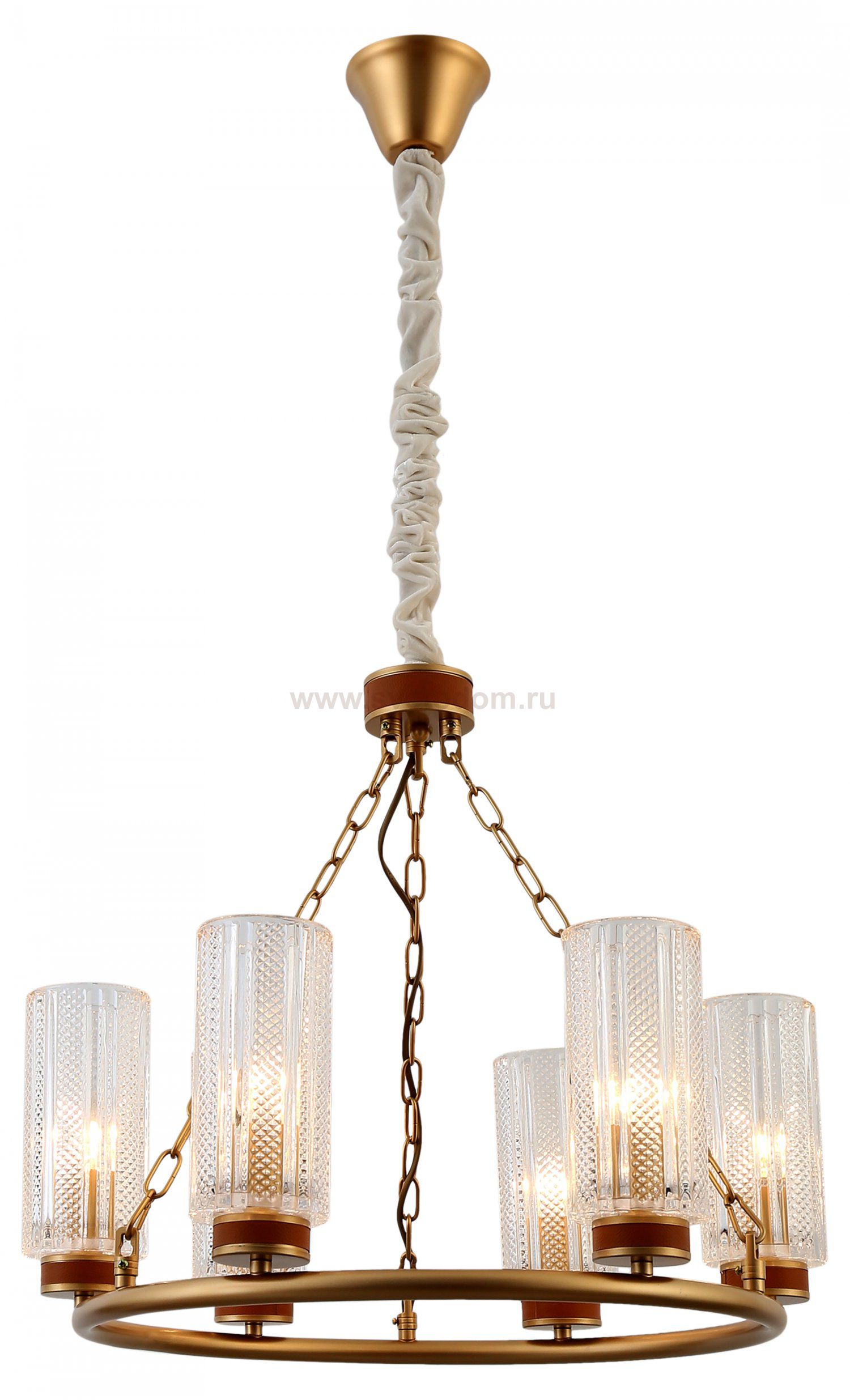 Люстра Rivoli Ante 1024-206 6 * Е14 40 Вт хрусталь классика