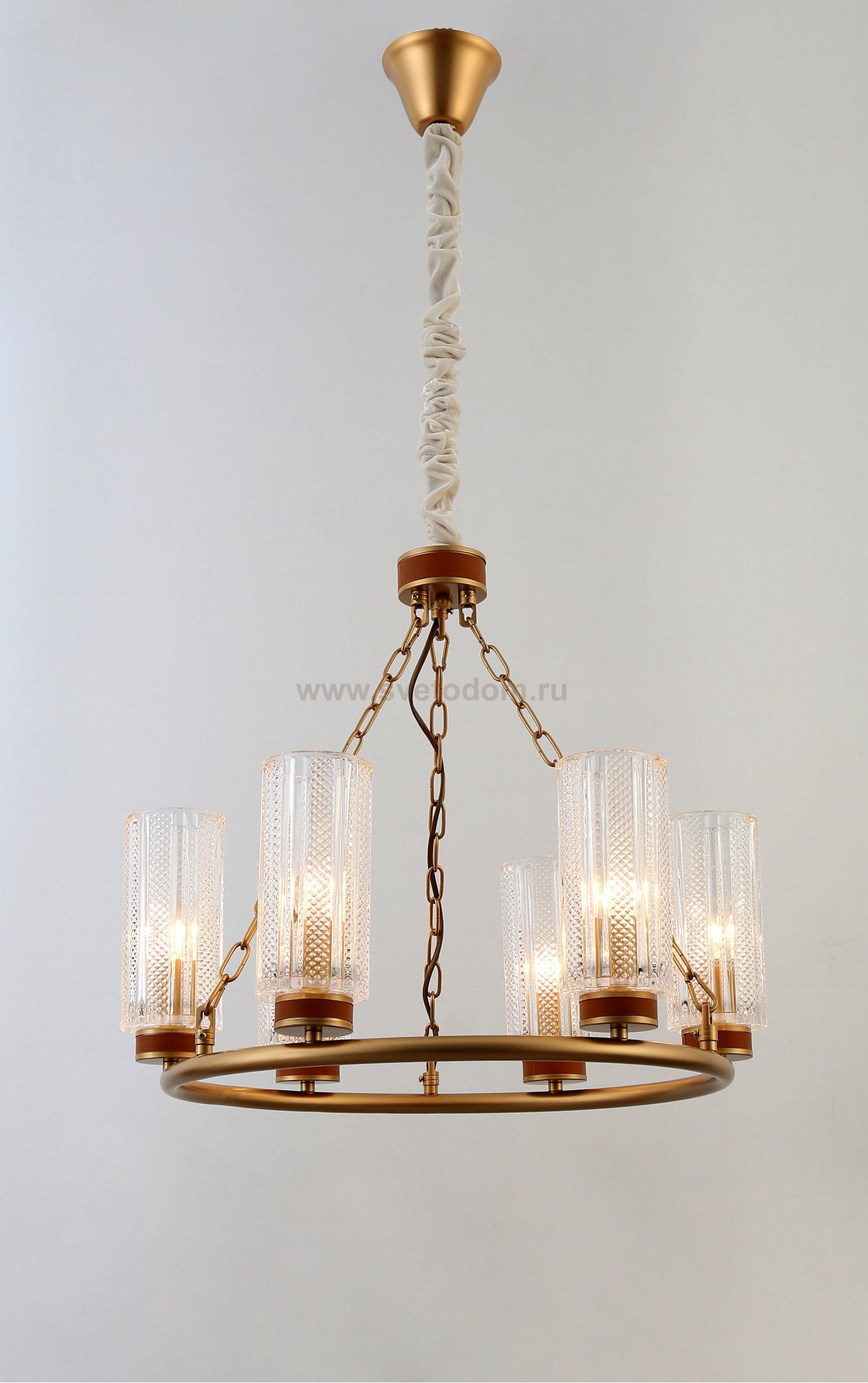 Люстра Rivoli Ante 1024-206 6 * Е14 40 Вт хрусталь классика