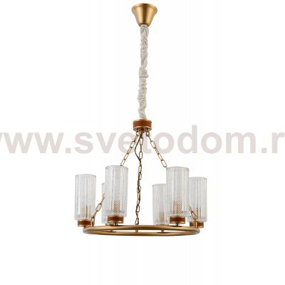 Люстра Rivoli Ante 1024-206 6 * Е14 40 Вт хрусталь классика