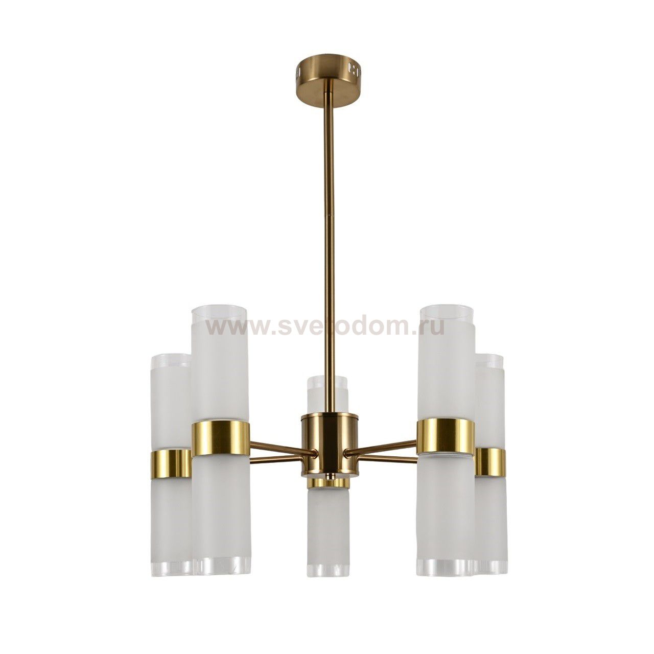 Люстра в стиле модерн 10258/10COP WT ЭкономСвет