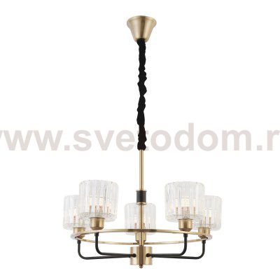 Люстра Rivoli Maria 1026-205 5 х Е27 40 Вт хрусталь классика