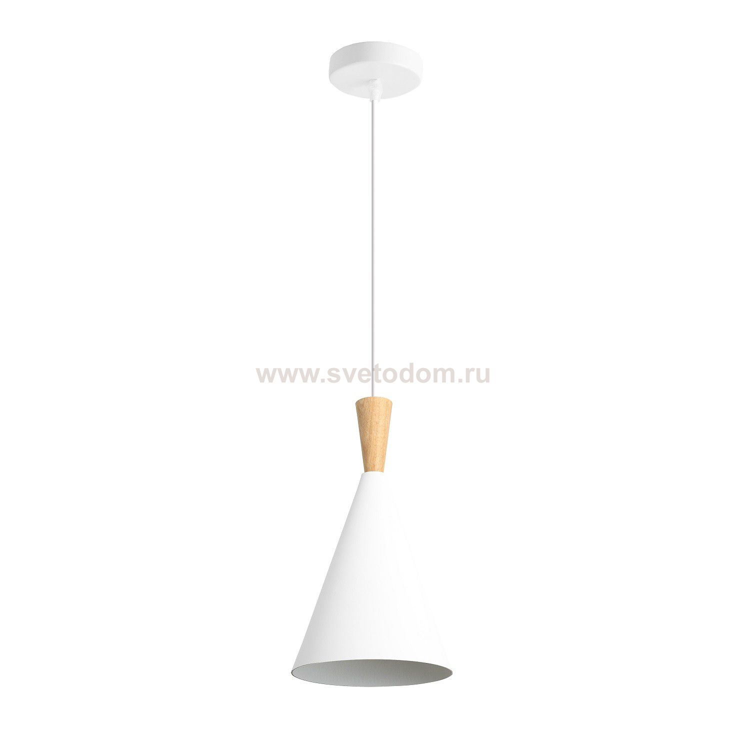 Подвесной светильник 10272/1WT WT+WD ЭкономСвет