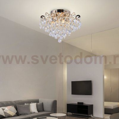 Люстра Rivoli Marlies 1029-306 6 x E27 60 Вт хрусталь классика