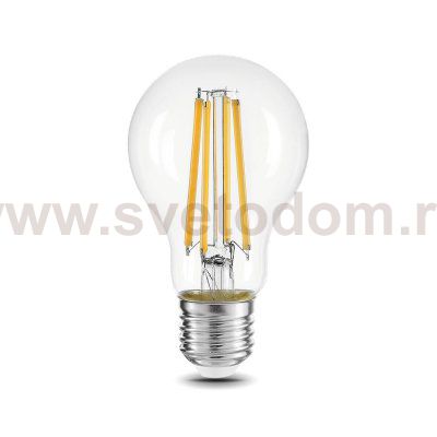 Лампа Gauss Filament А60 15W 1450lm 4100К Е27 LED (102902215)