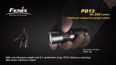 Фонарь Fenix PD12 T6