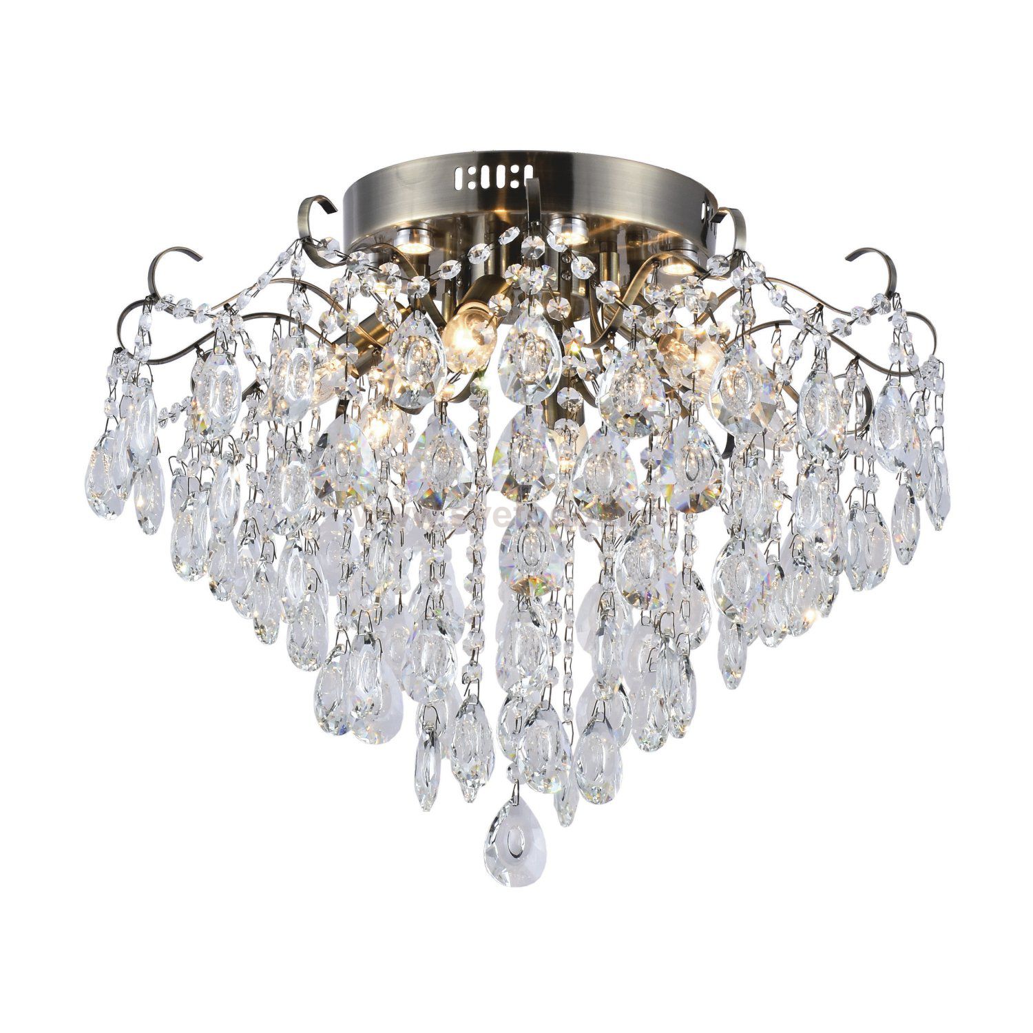 Люстра Rivoli Ivonne 1030-306 6 x E14 60 Вт хрусталь классика