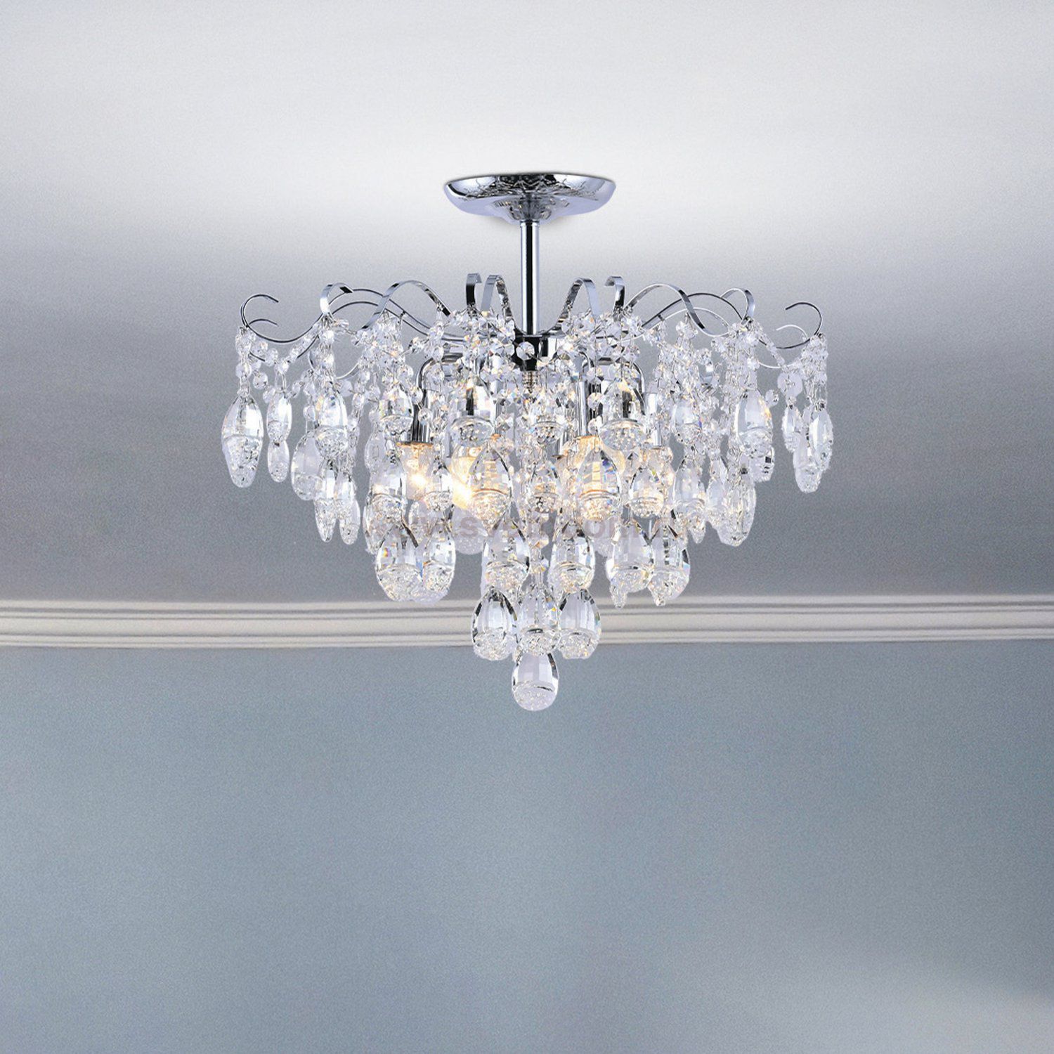 Люстра Rivoli Lieselotte 1033-306 6 x E27 60 Вт хрусталь классика