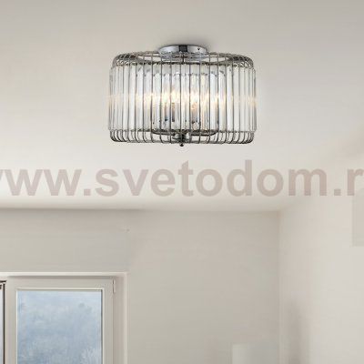 Люстра Rivoli Wibke 1035-305 5 х Е14 40 Вт хрусталь классика