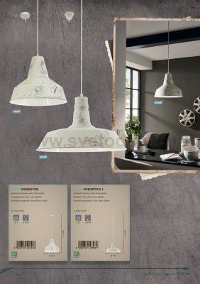 Подвесной светильник Eglo 49398 SOMERTON 1