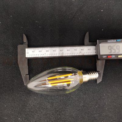 Лампа Gauss LED Filament Свеча E14 9W 680lm 2700К (103801109)
