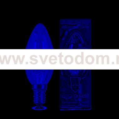 Лампа Gauss LED Filament Свеча dimmable E14 5W 450lm 4100К 1/10/50