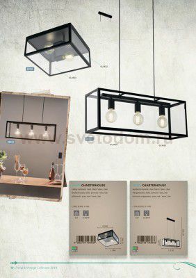 Подвесной светильник Eglo 49393 CHARTERHOUSE