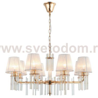 Люстра Rivoli Lilith 1039-308 8 х Е14 40 Вт хрусталь