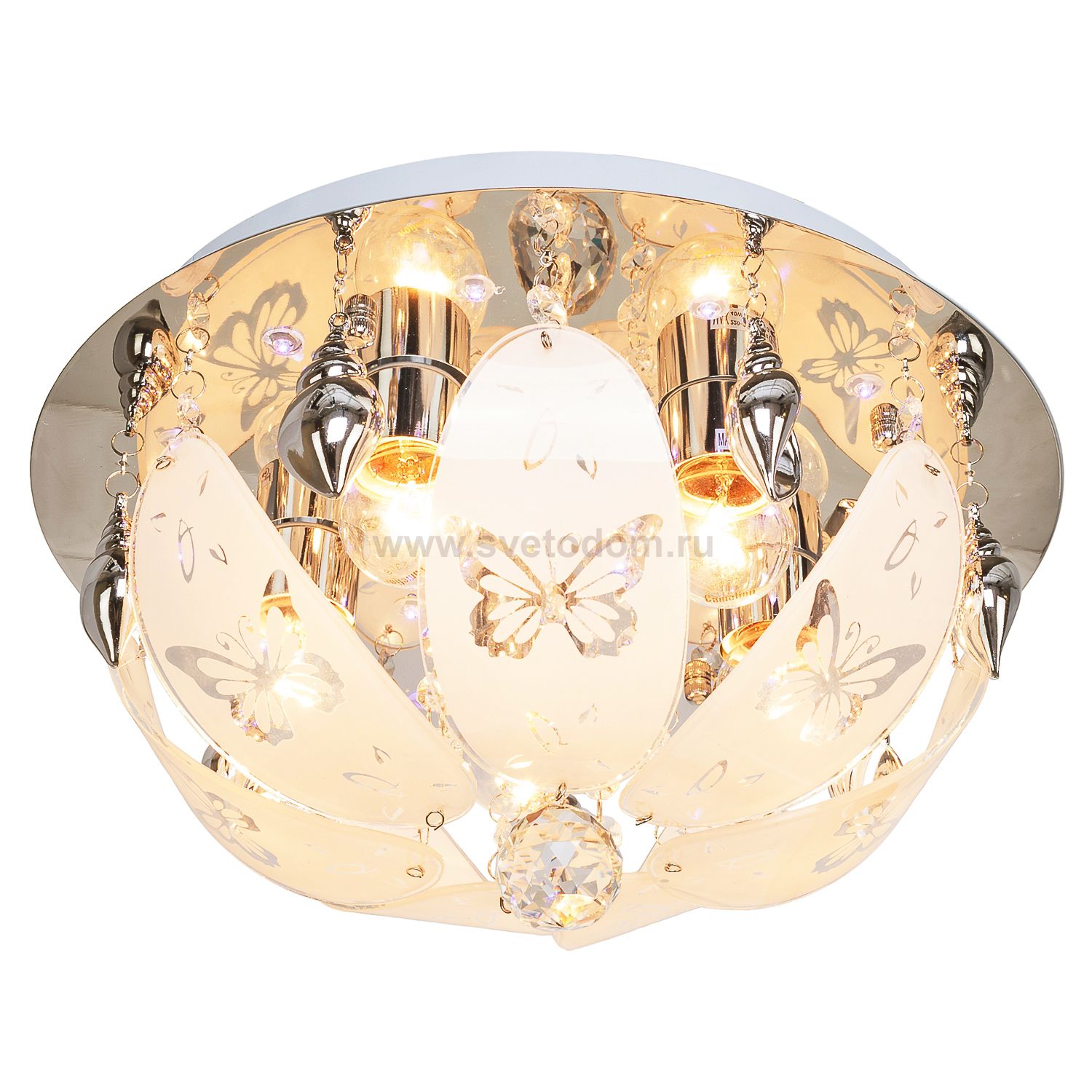 Потолочный светильник Экономсвет 10399/5CR RC RBPLED