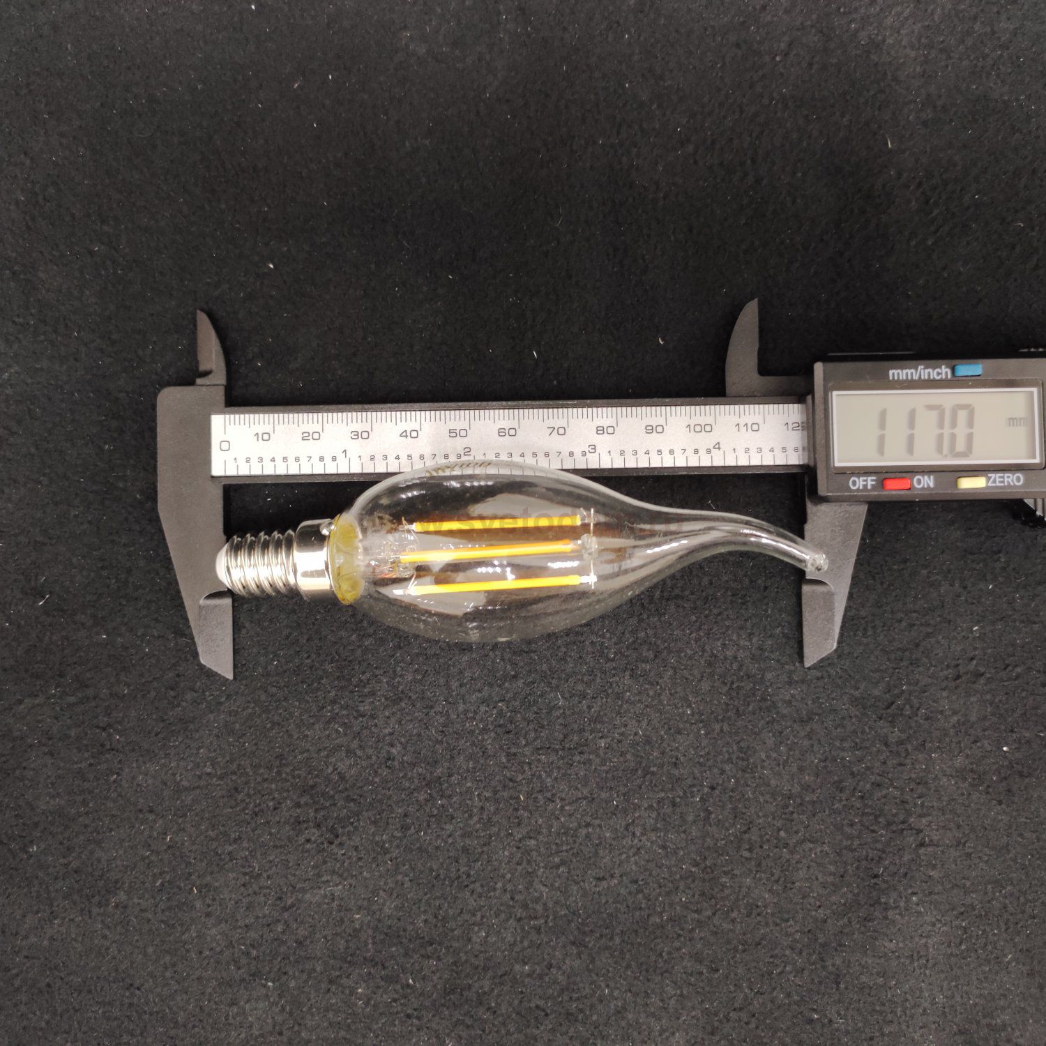 Лампа светодиодная Свеча на ветру Gauss E14 11W 720lm 2700K (104801111)