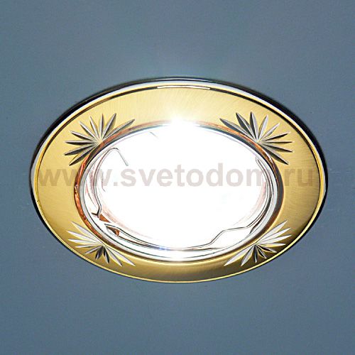 Светильник Elektrostandard 104A CF SG-N сатин золото/никель